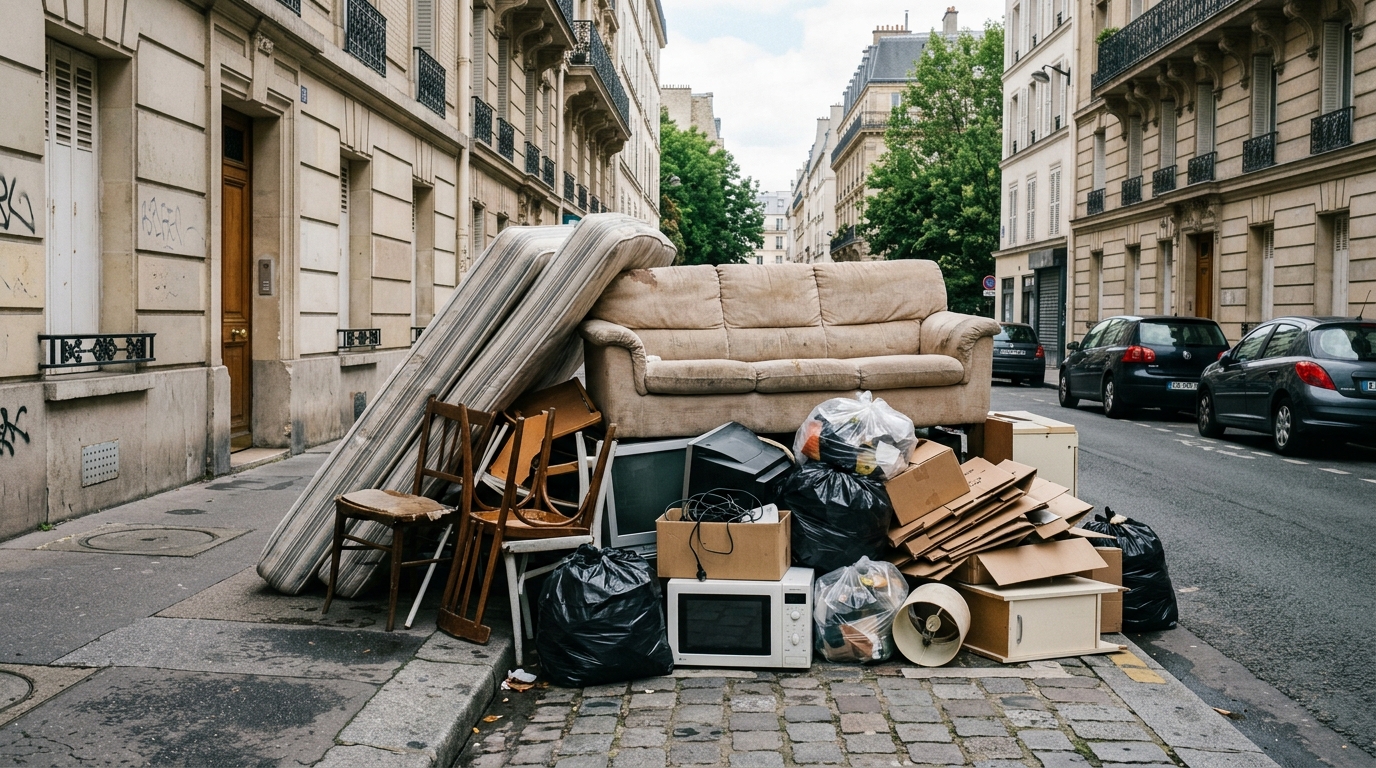 Enlèvement d'encombrants